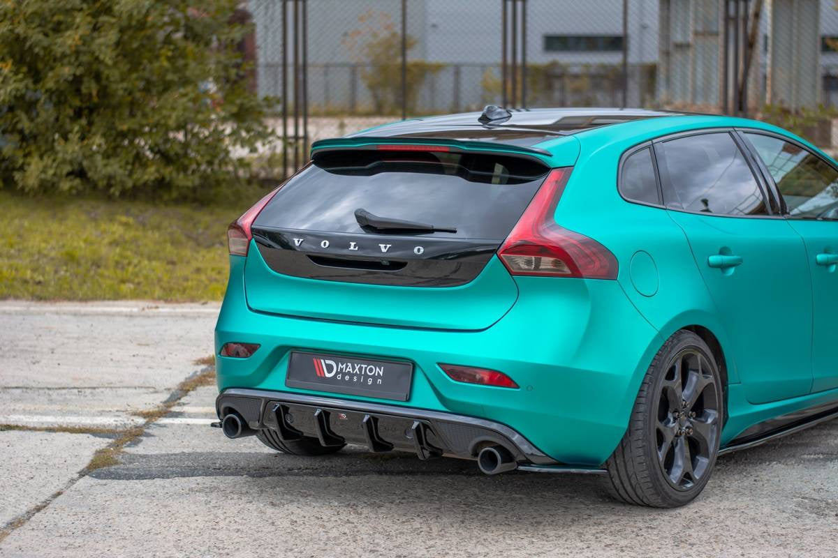 Spoiler Cap Volvo V40 Gloss Black
