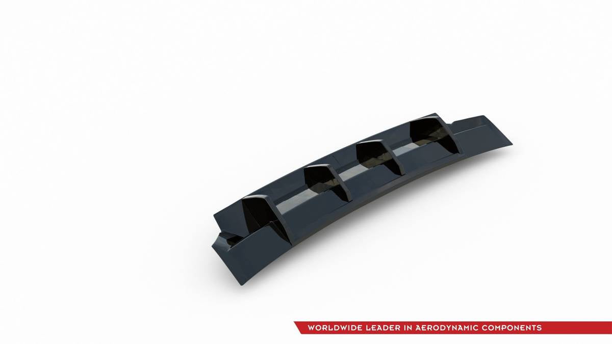 Diffusor Skoda Kodiaq I Sportline Heckschürze Glanz Schwarz