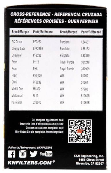 K&N Oil FilterHP-3003