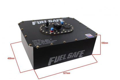 FuelSafe 30L FIA-Tank mit Stahlabdeckung