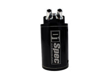 Oil catch tank D1Spec 15mm Black + Filter
