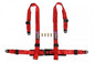Racing seat belts 4p 2" D1Spec Red