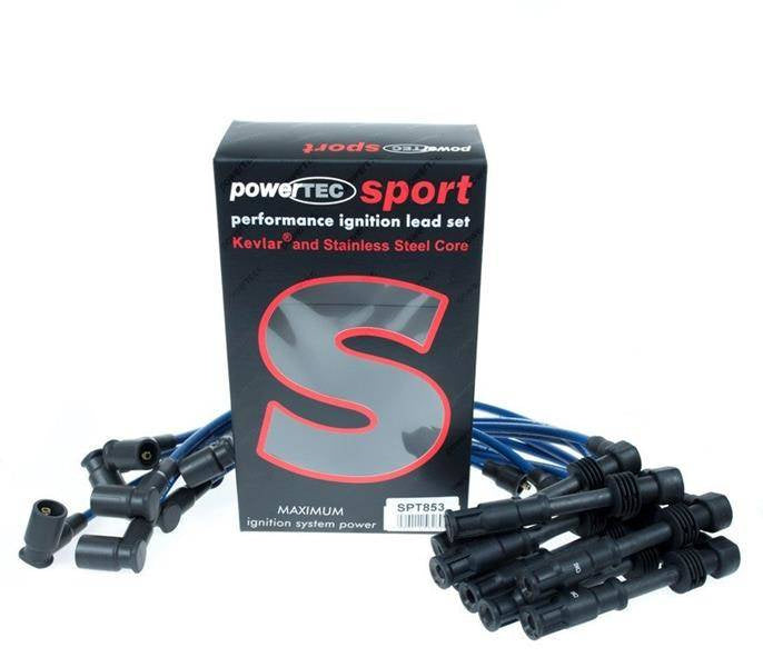 PowerTEC Zündkabel AUDI V8 100 S6 3.6 4.2L V8 91-97 ROT