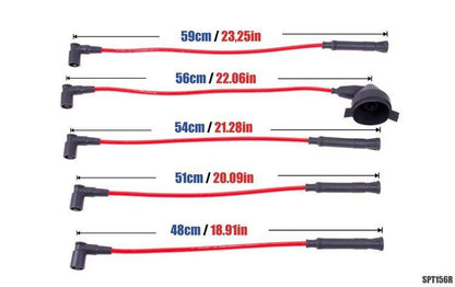 PowerTEC Zündkabel BMW 316I 318I 518I 87-94 ROT