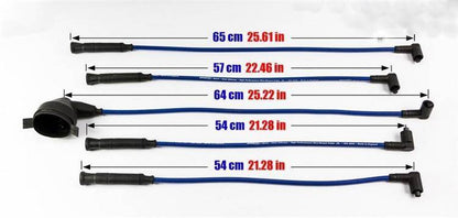 PowerTEC Zündkabel BMW 316I 318I 518I VOLVO 740 760 80-91 ROT