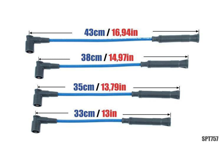 PowerTEC Zündkabel BMW 316I 318I Z3 1.6-1.9L 93-03 ROT