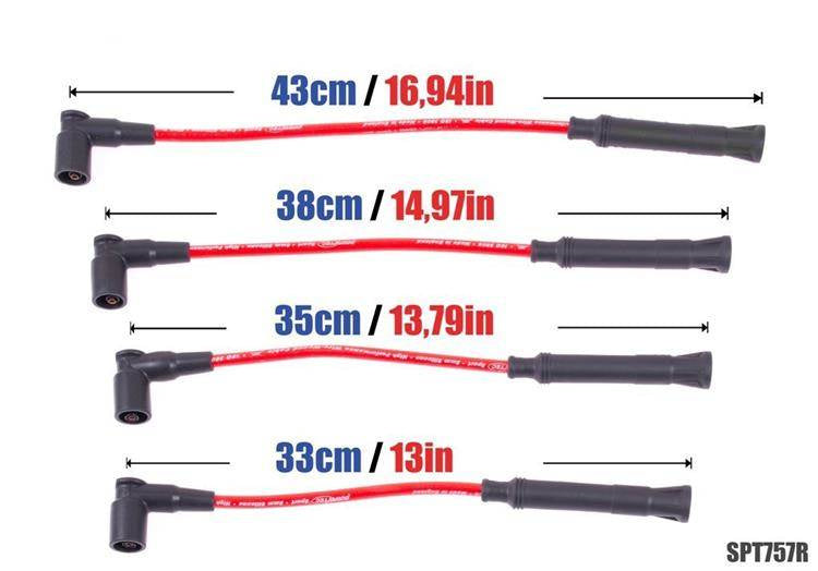 PowerTEC Zündkabel BMW 316I 318I Z3 1.6-1.9L 93-03 ROT