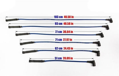 PowerTEC Zündkabel BMW 535I M5 635CSI 732I 735I 745I 84-95 ROT
