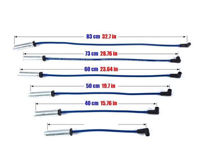 PowerTEC Zündkabel CHRYSLER VOYAGER I TOWN&COUNTRY 3.3 V6 90-01 ROT