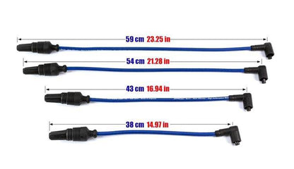 PowerTEC Zündkabel CITROEN SAXO VTS PEUGEOT 106 RALLYE 90-00 ROT