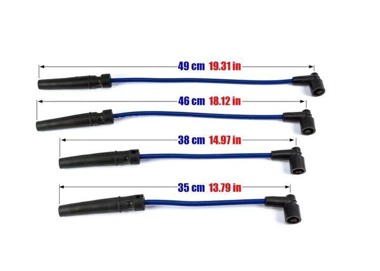 PowerTEC Zündkabel DAEWOO LANOS LANCIA DELTA ALFA ROMEO 155 87-01 ROT