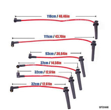 PowerTEC Zündkabel FORD MONDEO ST220 3.0 V6 02-07 ROT