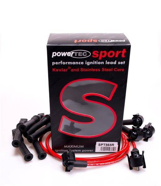 PowerTEC Zündkabel FORD SCORPIO I II 2.9L V6 COSWORTH 91-98 ROT