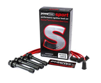 PowerTEC Zündkabel HONDA CIVIC AERODECK 98-01 ROT