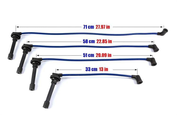 PowerTEC Zündkabel HONDA CIVIC INTEGRA AERODECK 98-01 ROT
