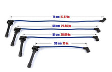 PowerTEC Zündkabel HONDA CIVIC INTEGRA AERODECK 98-01 ROT