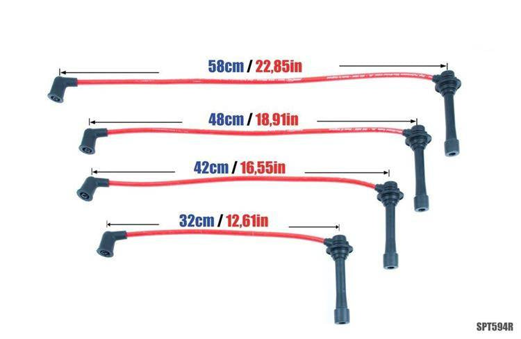 PowerTEC Zündkabel MAZDA MX-3 MX-5 XEDOS 323 TURBO ROT