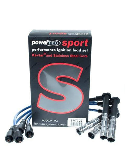 PowerTEC Zündkabel MERCEDES-BENZ C180 E230 SLK200 KOMPRESSOR 93-03 ROT