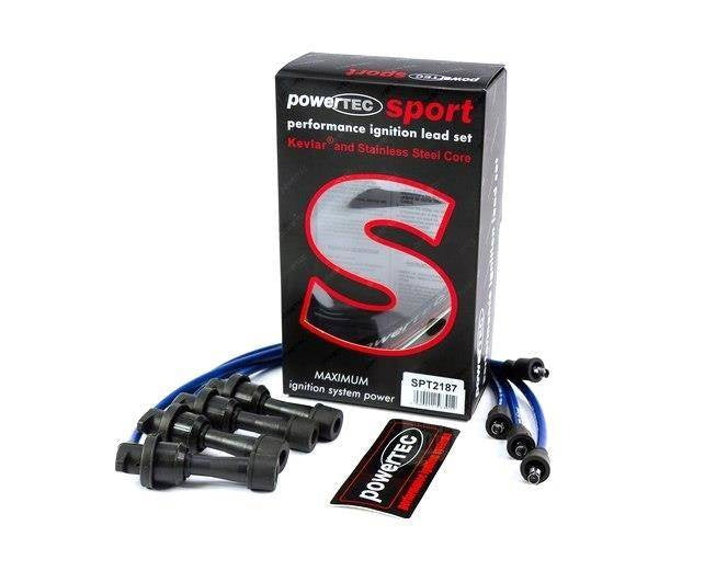 PowerTEC Zündkabel MITSUBISHI ECLIPSE II 4G63 4G63T 95-98 ROT