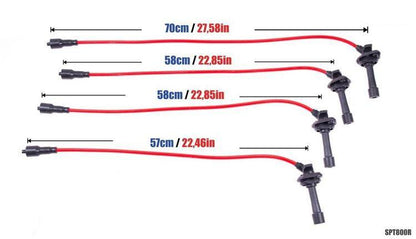 PowerTEC Zündkabel SUBARU IMPREZA STI EJ20 97-00 ROT