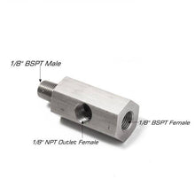Öldrucksensor-Adapter 1/8" BSPT auf 1/8" NPT