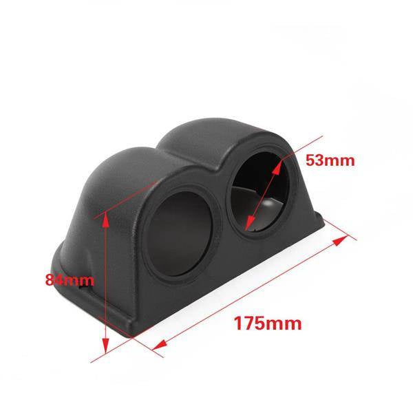 Gauges adapter console 2x52mm