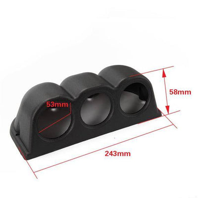 Gauges adapter console 3x52mm