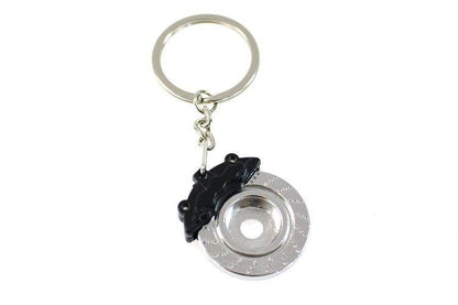 Keychain Big Brake Disc Black