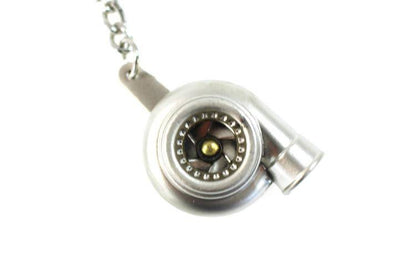 Keychain Turbocharger Silver