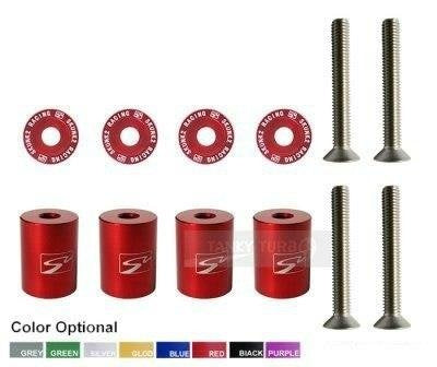 Hood Vent Spacer 6mm Blue