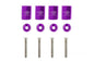 Hood Vent Spacer 6mm Purple