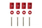 Hood Vent Spacer 6mm Red