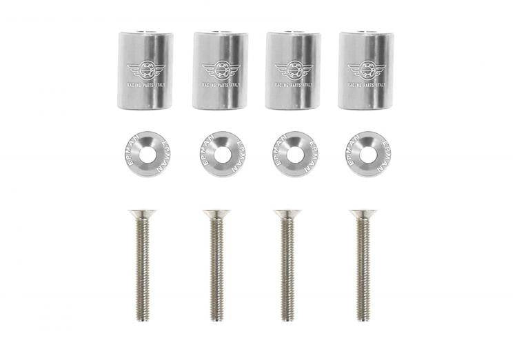 Hood Vent Spacer 6mm Silver