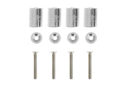 Hood Vent Spacer 6mm Silver