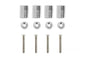 Hood Vent Spacer 6mm Silver