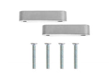 Hood Vent Spacer Honda Civic 88-00 Silver