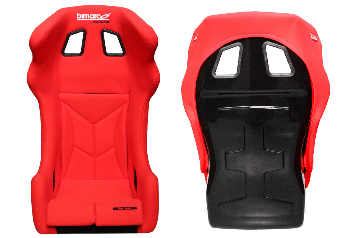 Rennsitz Bimarco Matrix Samt Rot HANS FIA