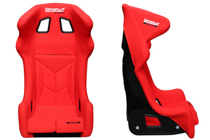 Rennsitz Bimarco Matrix Samt Rot HANS FIA