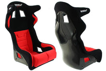 Racing Seat Bimarco Grip Velvet Black Red HANS FIA