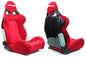 Rennsitz CUGA Bride Samt Rot