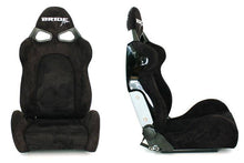 Rennsitz Couga Bride Wildleder Schwarz