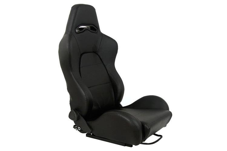 Rennsitz DRAGO PVC Schwarz