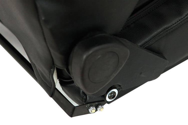 Rennsitz DRAGO PVC Schwarz