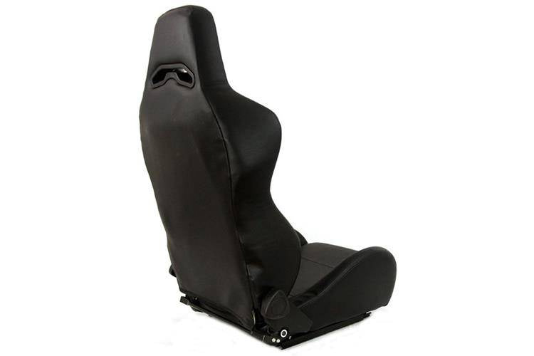 Rennsitz DRAGO PVC Schwarz
