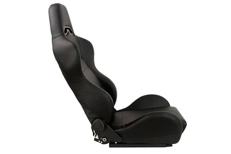 Rennsitz DRAGO PVC Schwarz