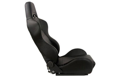 Rennsitz DRAGO PVC Schwarz