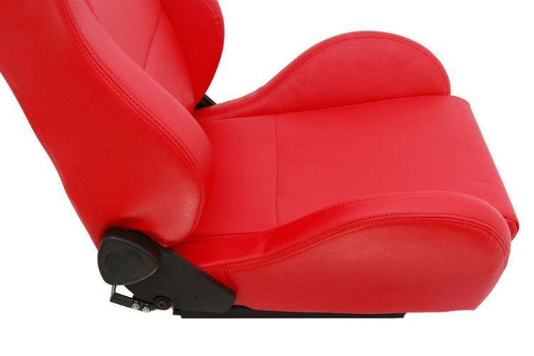 Rennsitz DRAGO PVC Rot
