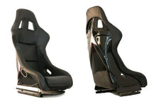 Rennsitz EVO PVC Carbon Schwarz