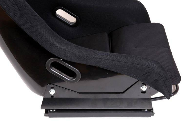 Rennsitz GTR Large Samt Schwarz