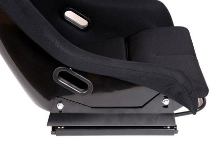 Rennsitz GTR Large Samt Schwarz